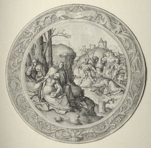 The Round Passion: Christ Carrying the Cross