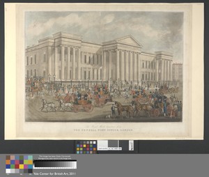 The Royal Mail's departure from the General Post Office, London
