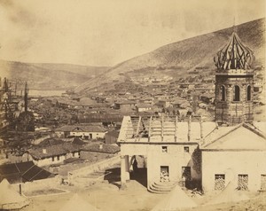 The Russian Church and Town of Balaklava.