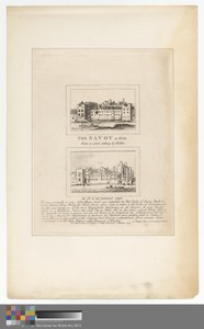 The Savoy in 1650