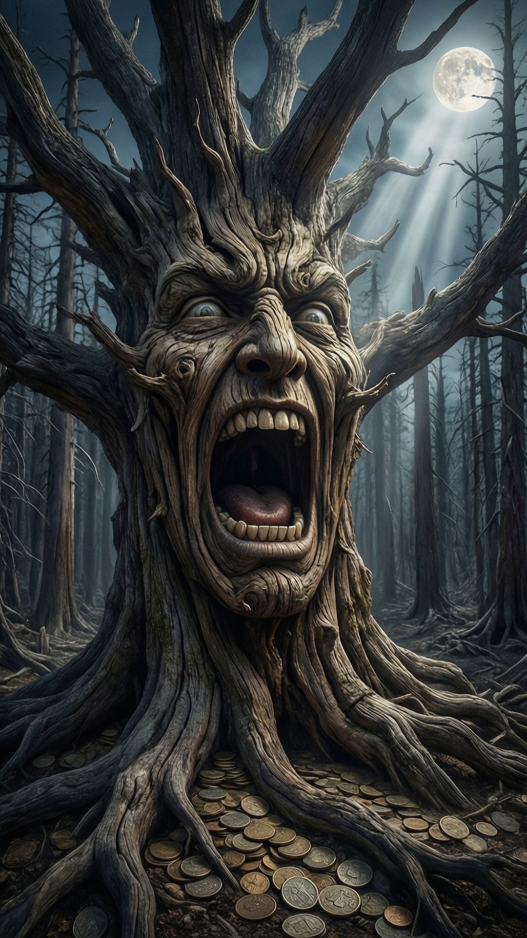 The Screaming Tree by Wallpapers.art Studio