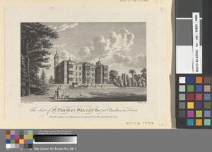 The Seat of St. Thomas Wilson, Bart., at Charlton in Kent