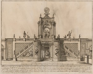 The Seconda Macchina for the Chinea of 1725: The Temple of Peace and Concord