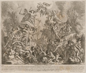 The Seconda Macchina for the Chinea of 1739: An Allegory of Public Happiness