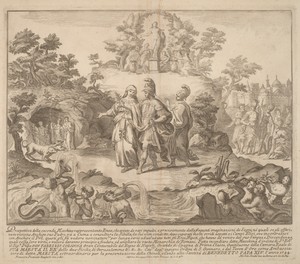 The Seconda Macchina for the Chinea of 1744: Aeneas and Cumaean Sibyl