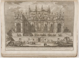 The Seconda Macchina for the Chinea of 1764: A Magnificent Gallery Illuminated at Night