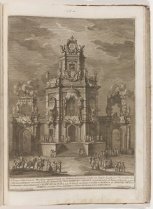 The Seconda Macchina for the Chinea of 1776: A Palace with a Loggia for the Lottery Draw
