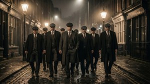 The Shelby Gang on Cobblestones