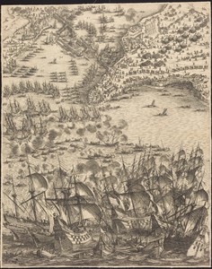 The Siege of La Rochelle [plate 11 of 16; set comprises 1952.8.97-112]