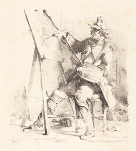 The Sign Painter (Le Peintre d'Enseignes)
