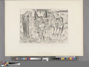 The Six-Footed Serpent Attacking Agnolo Brunelleschi (Plate 4)