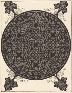The Sixth Knot  (combining seven small systems of knots with black centers)