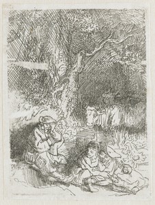 The sleeping herdsman
