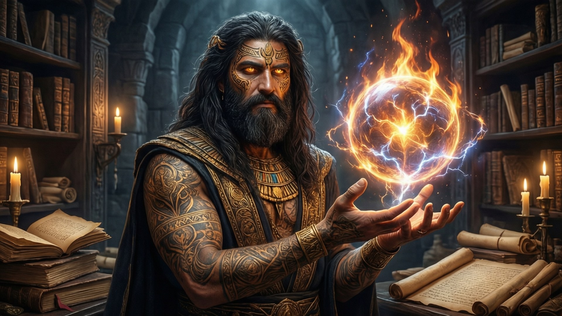 The Sorcerer King by Wallpapers.art Studio