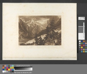 The Source of the Arveron in the Valley of Chamouni, Savoy