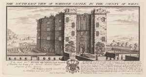 The South-East View of Brough-Castle, in the County of Westmorland