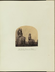 The Speaking Memnon at Thebes