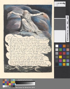 "The Terror Answered: I am Orc, wreath'd round the accursed tree..." (Plate 10)