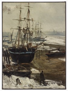 The Thames in Ice