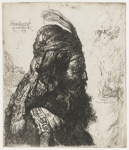 The third Oriental head