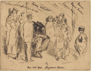 The Title Page for "Douze Eaux Fortes d'après Nature"