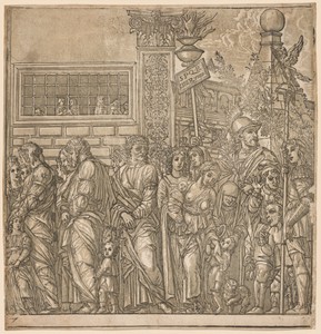 The Triumph of Julius Caesar:  Procession of Men, Women and Children