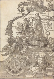 The Triumphal Chariot of Maximilian I (The Great Triumphal Car) [plate 1 of 8]