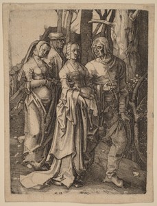 The Two Couples in the Forest