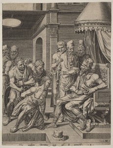 The Unmerciful Servant Brought before the King
