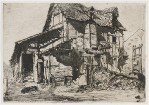 The Unsafe Tenement. One of the Twelve Etchings from Nature (The French Set)