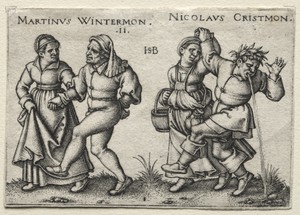The Village Wedding:  Martinus Wintermon / Nicolaus Cristmon