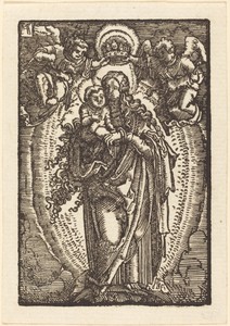 The Virgin and Child on a Crescent