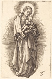 The Virgin and Child on a Crescent with a Diadem