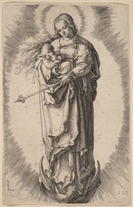 The Virgin and Child on the Crescent