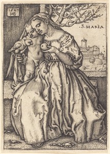 The Virgin and Child with a Parrot