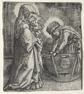 The Virgin with the Child and St. Anne at the Cradle