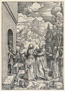 The Visitation, from the Life of the Virgin series