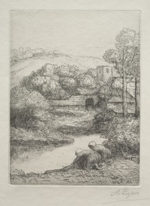 The Washing Place, called The Washerwomen (Le Lavoir, Dite "Les Laveuses")