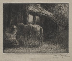The Watering Place (2nd Plate)