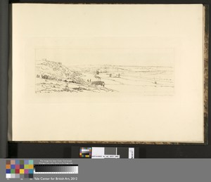 The Waterworks at Marli; and St. Germain en Laye seen in the distance