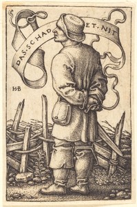 The Weather Peasant Facing Left