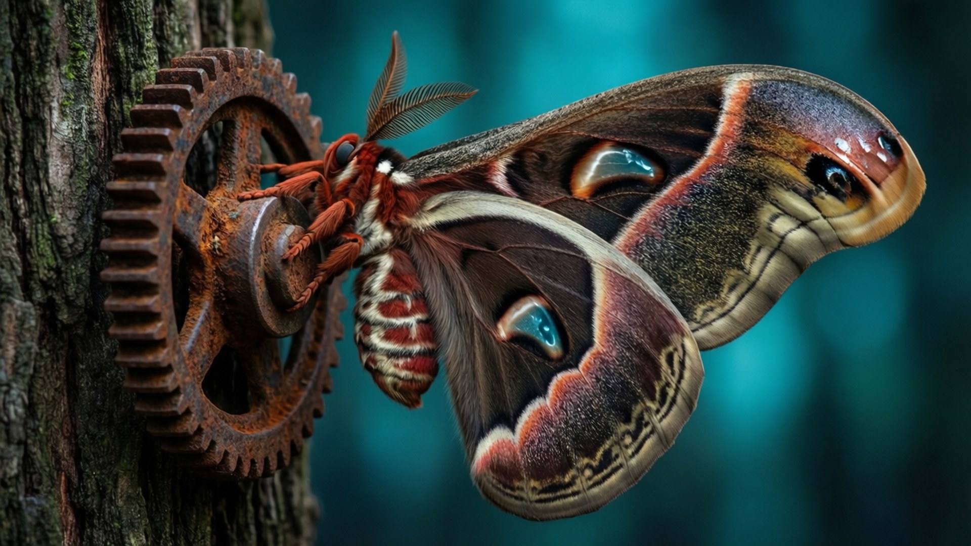 The Weeping Moth by Wallpapers.art Studio