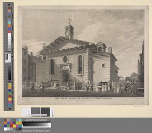 The West Front of St. Paul's Convent Garden