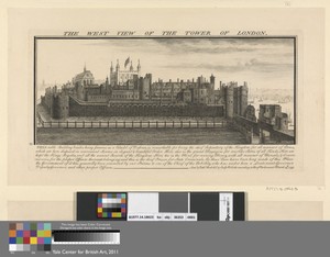 The West View of the Tower of London