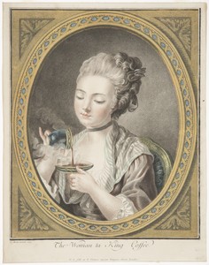 The Woman Taking Coffee