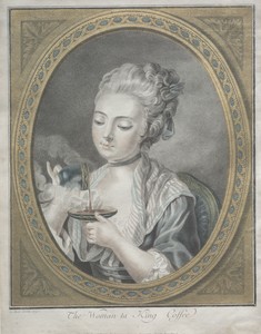 The Woman Taking Coffee