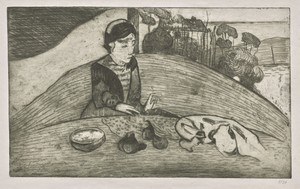 The Woman with Figs