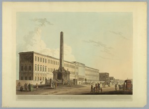 The Writer's Buildings, Calcutta, from "Oriental Scenery: Twenty Four Views in Hindoostan"