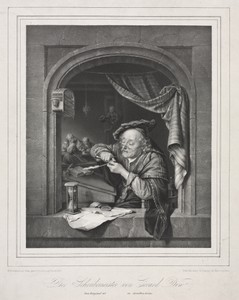 The Writing-Master of the Old Schoolmaster