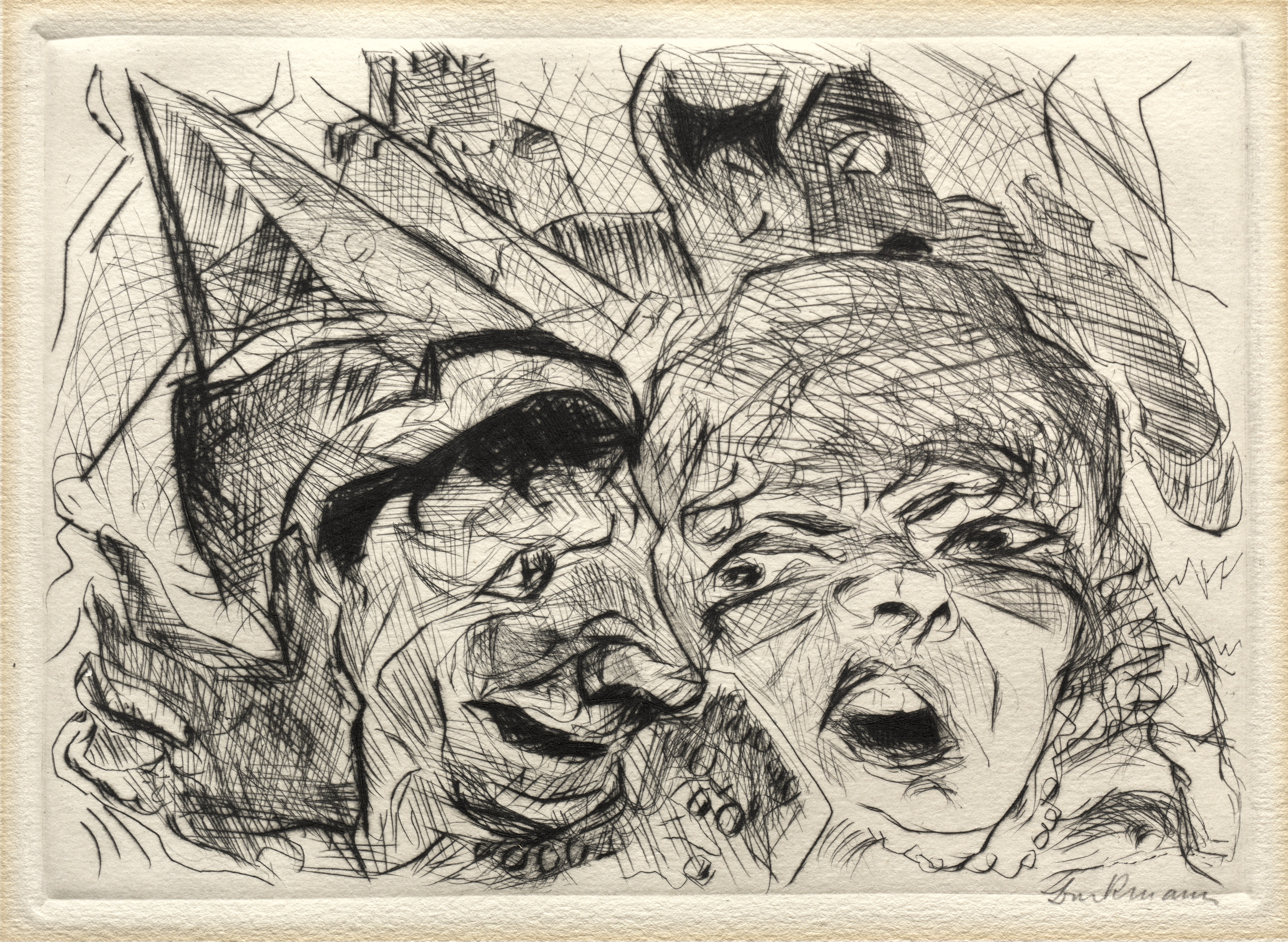 Theater by Max Beckmann